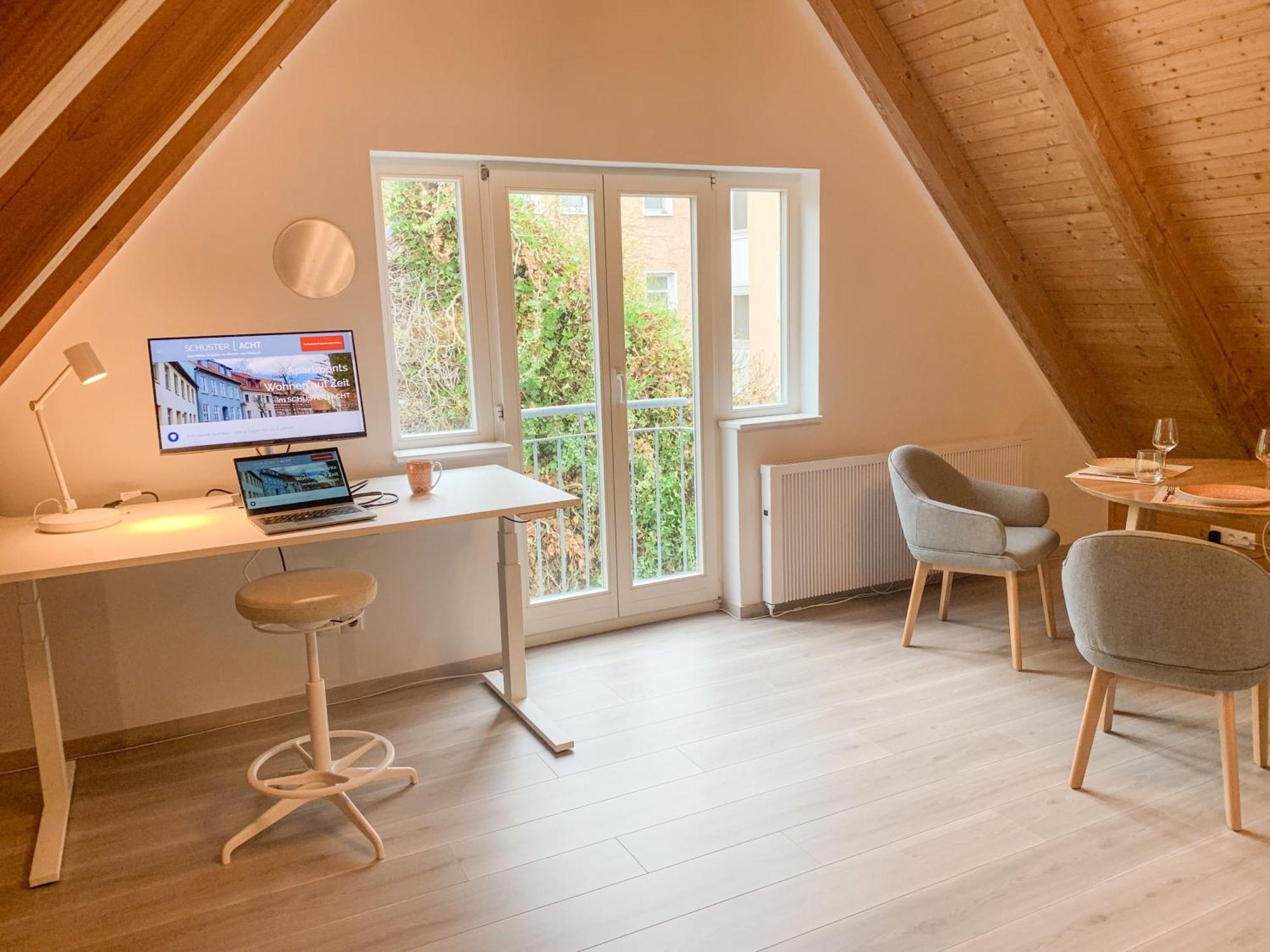 Business-Apartments Im Schuster-Acht Wolgast Eksteriør bilde